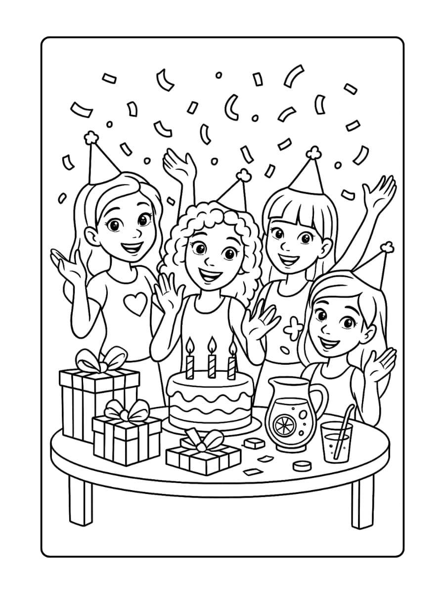 Verjaardagsfeest met de LEGO Friends