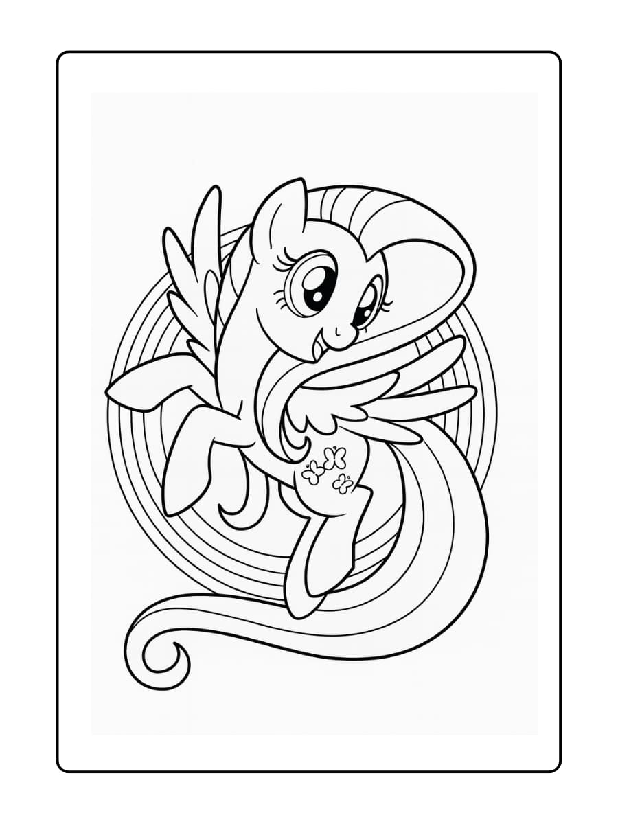 Fluttershy verzorgt haar dierenvriendjes (2)
