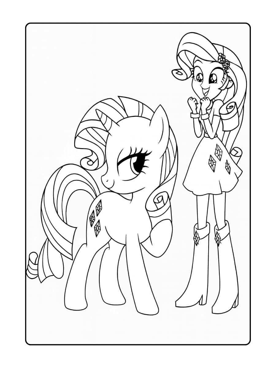 Rarity met magische edelstenen