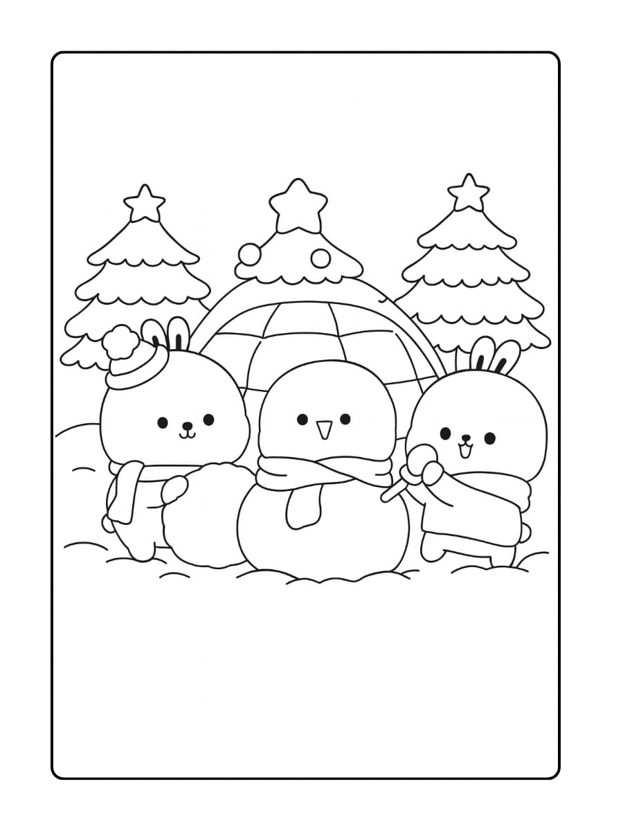 Een kerstster die straalt met glimlachjes Een kerstster die straalt met glimlachjes