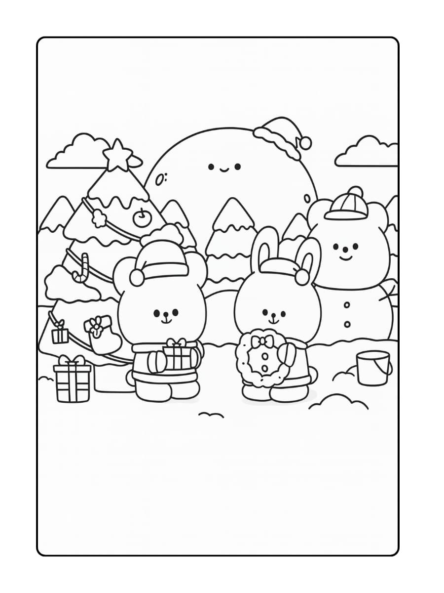 Een sneeuwbol met een mini kerstdorpje Een sneeuwbol met een mini kerstdorpje
