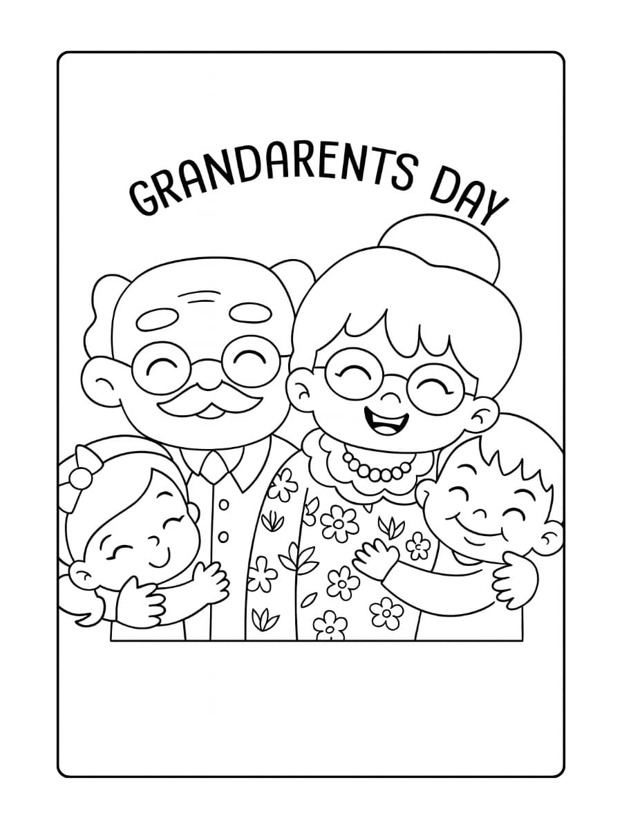 Opa die cadeautjes uitpakt met een grote glimlach