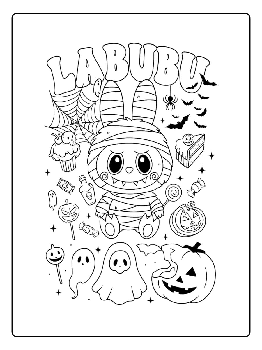 Labubu en het volle maanlicht Labubu en het volle maanlicht