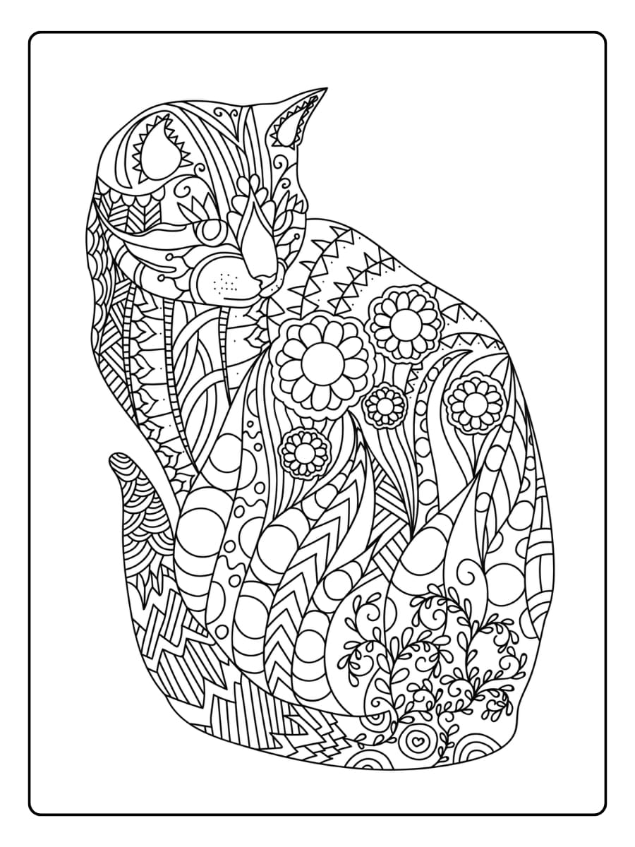 Lente mandala met bloesem Lente mandala met bloesem