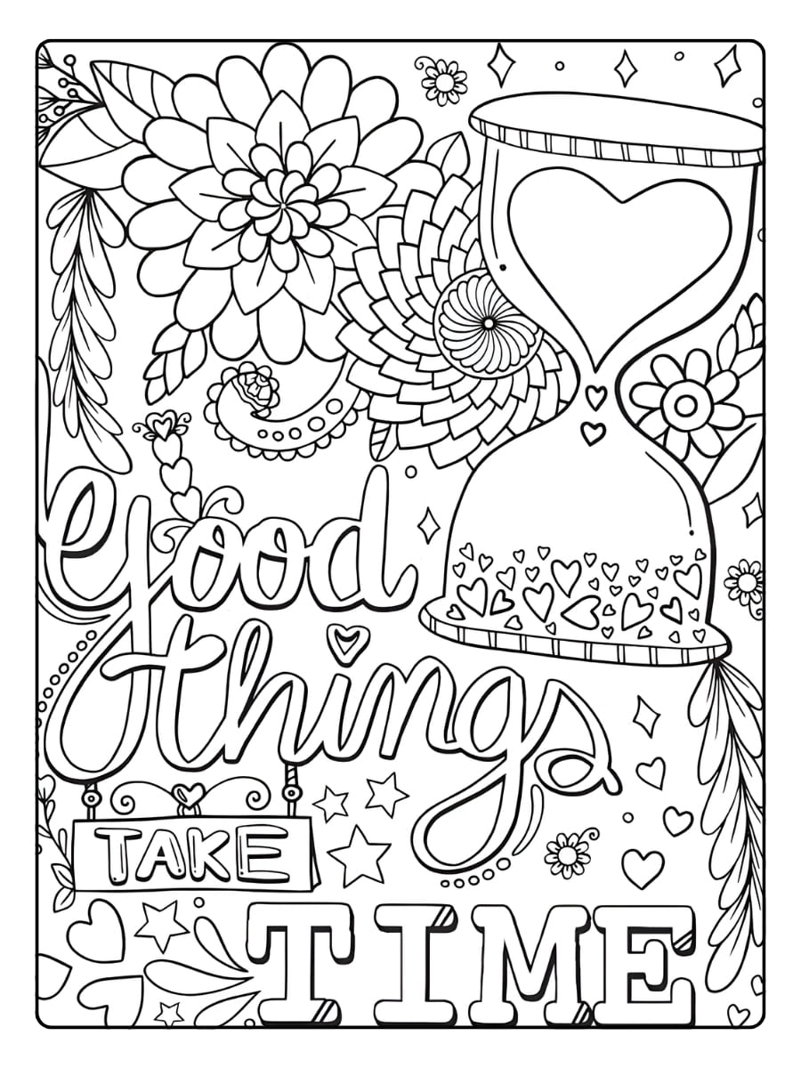 Mandala met inspirerende woorden Mandala met inspirerende woorden