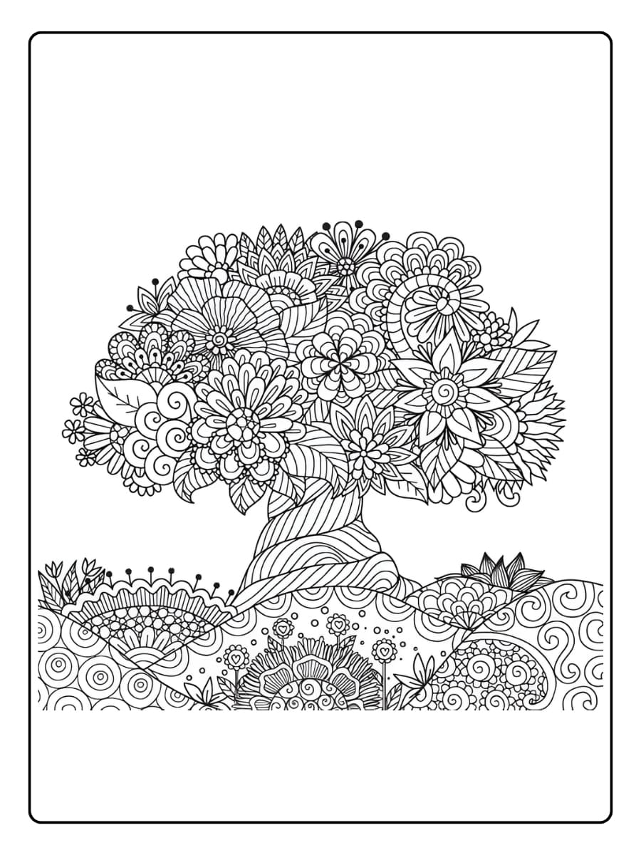 Rozenmandala met bladeren Rozenmandala met bladeren
