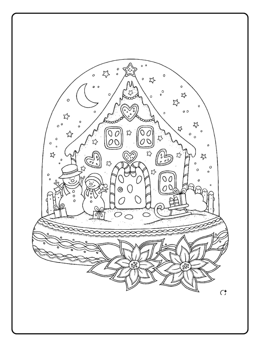 Coco Wyo bij de open haard kleurplaat