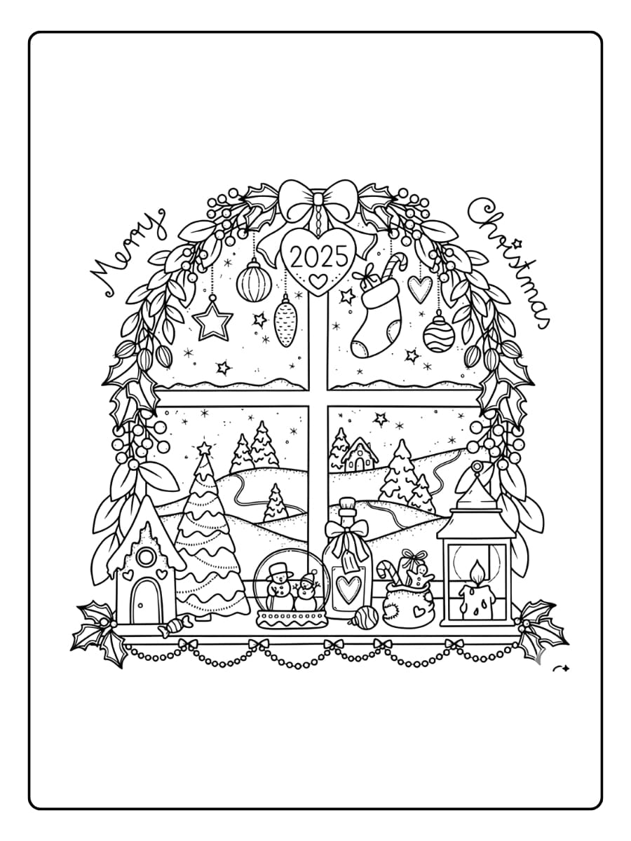 Coco Wyo en de kerstster kleurplaat