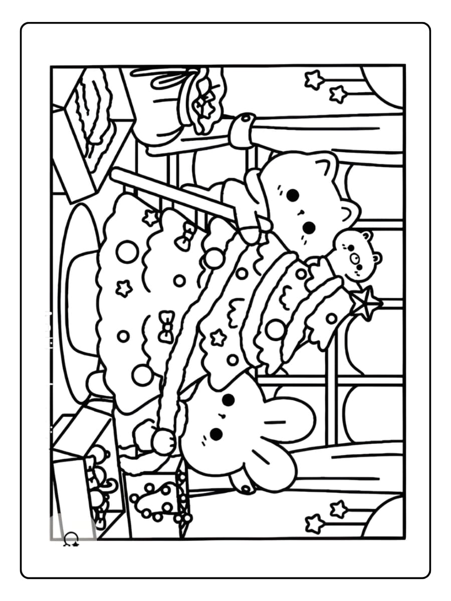 Coco Wyo in de slee met rendier