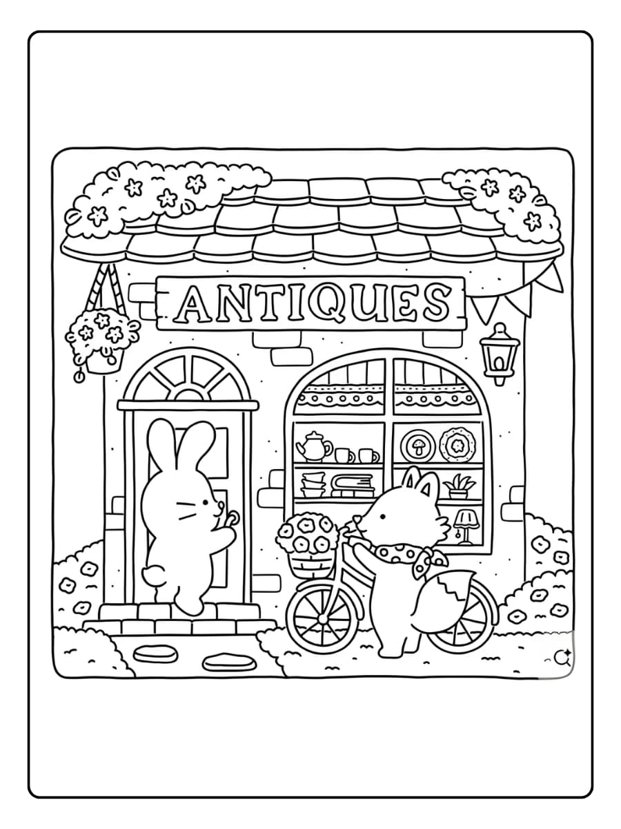 Coco Wyo kerstbos avontuur kleurplaat