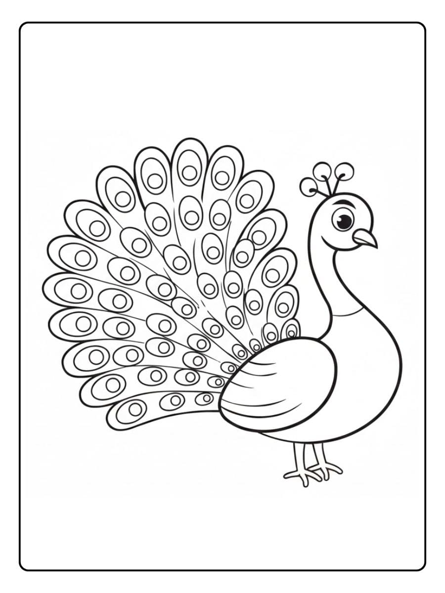 12+ Gratis Kleurplaat Pauw Printen Pdf - Kleurplaat.center, image size:900x1200