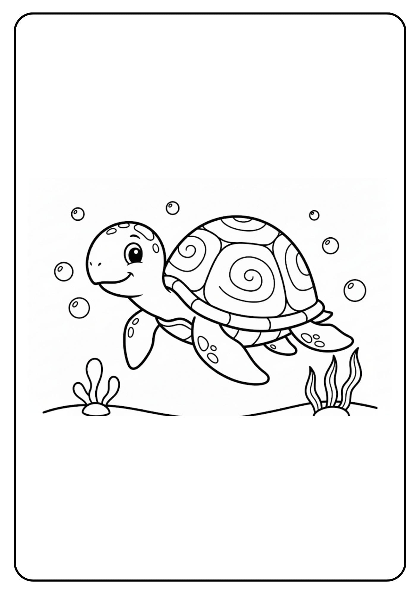 Kleurplaat Schildpad: 19 Gratis Printen Pdf - Kleurplaat.center, image size:1414x2000