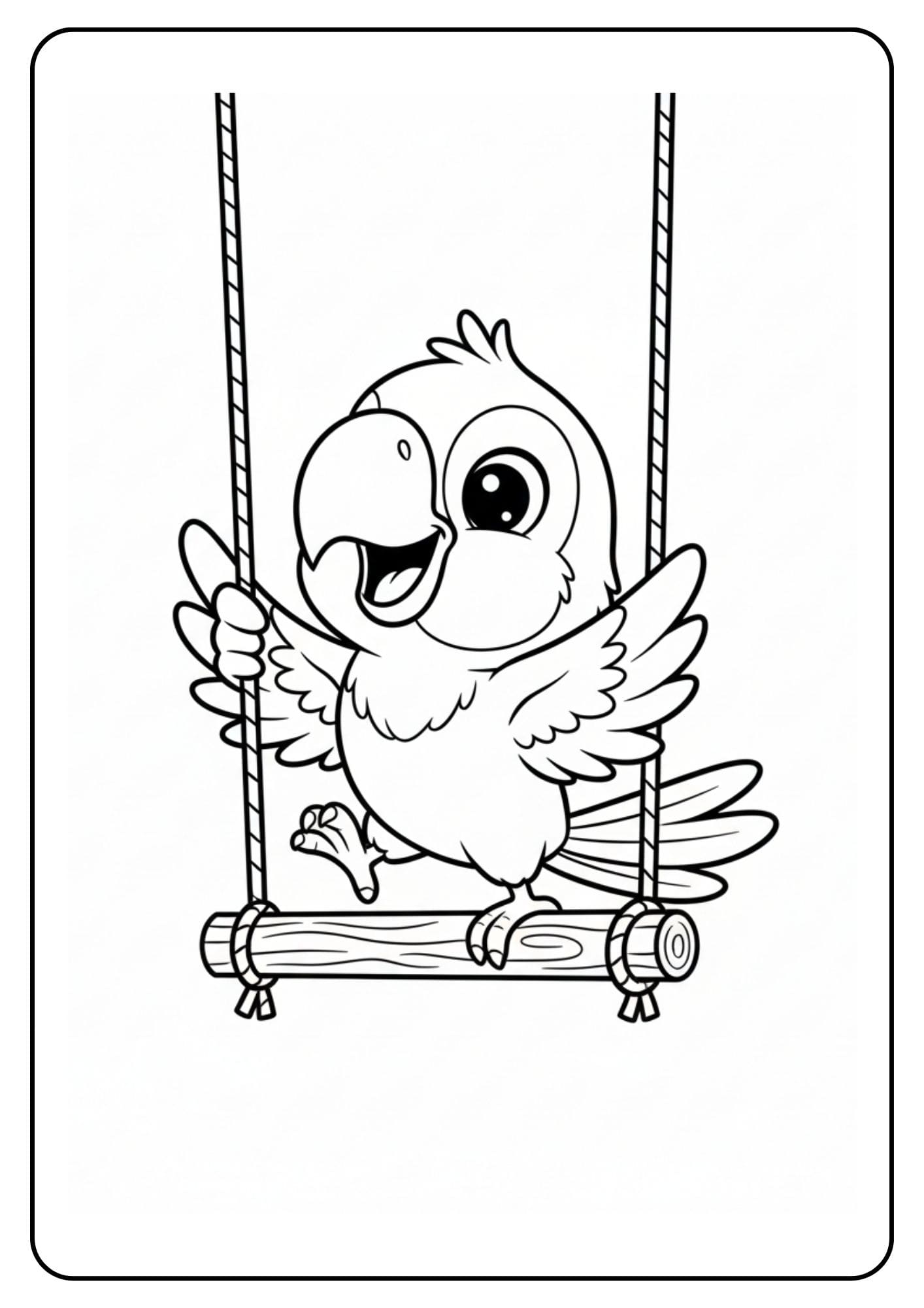 Kleurplaat Van Een Babypauw Voor Kleuters Met Schattige Dierenillustraties,  Dierentekening, School Tekening, Baby Tekening Illustratie Afbeelding op  Pngtree, Gratis Download op Pngtree, image size:1414x2000