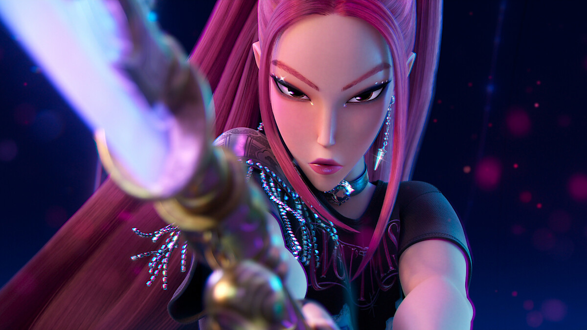 Mira KPop Demon Hunters Kleurplaten