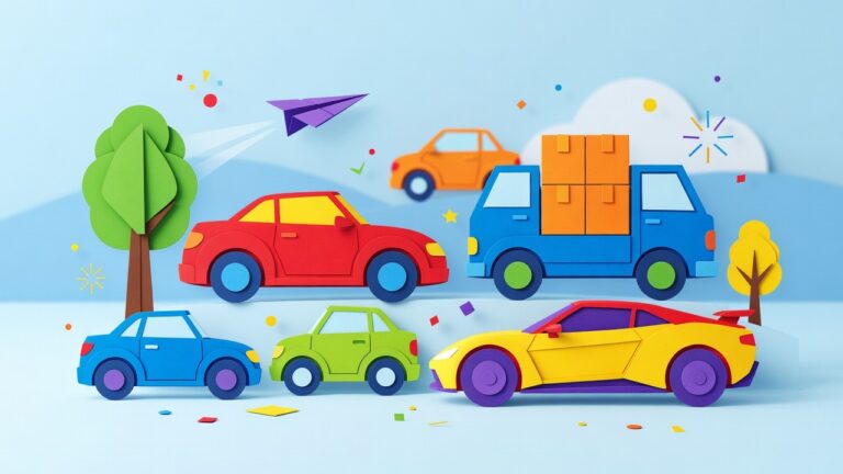 Auto Kleurplaten om te printen
