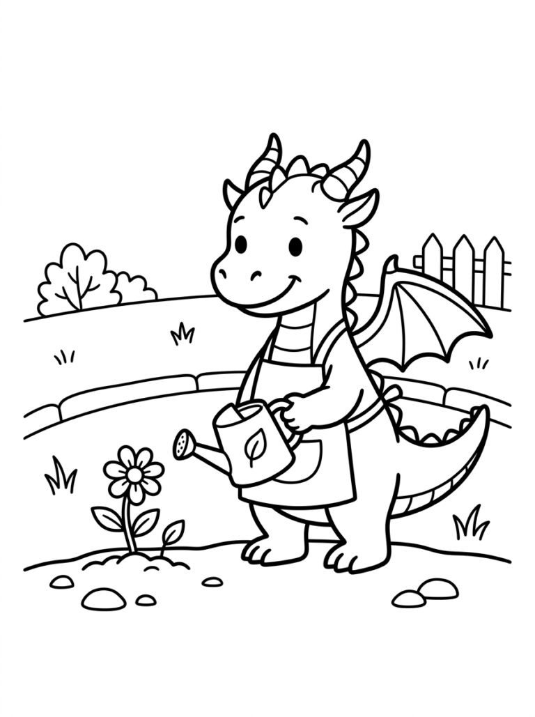 Dinosaurus kleurplaat 12 - gratis printable om te printen
