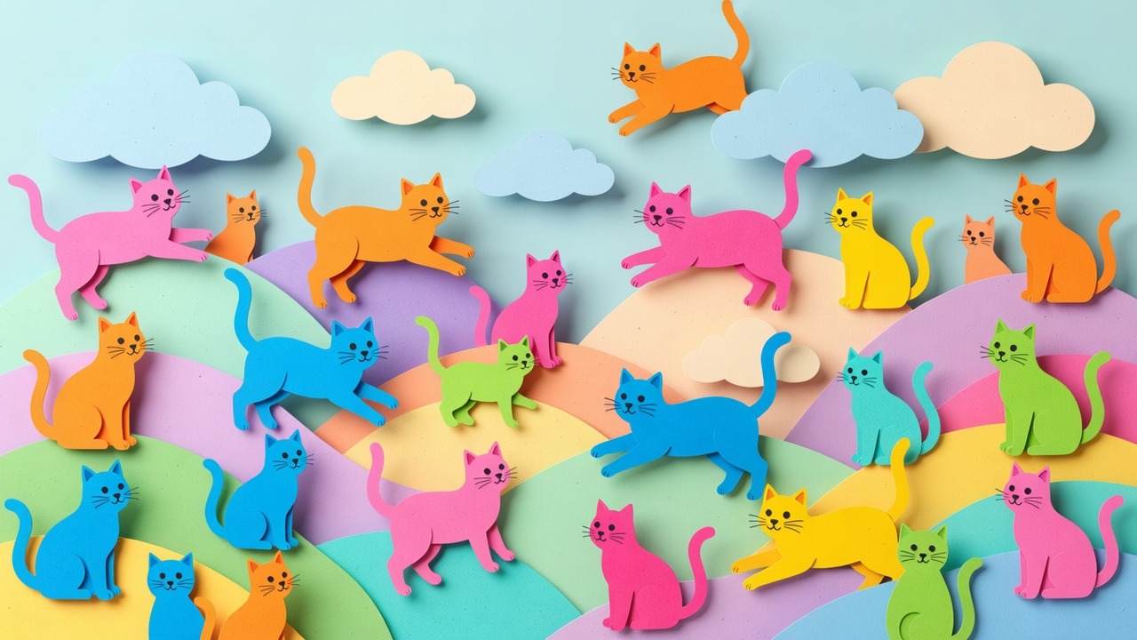 Katten Kleurplaten