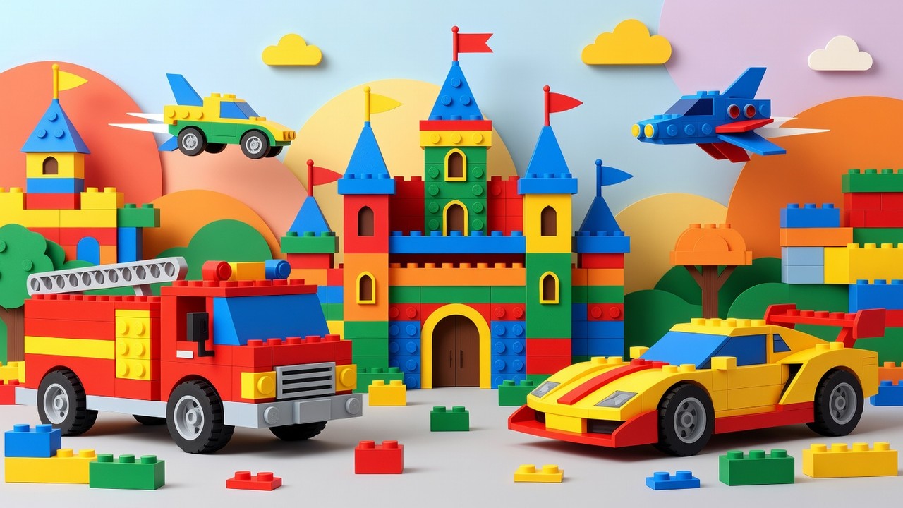 LEGO Kleurplaten