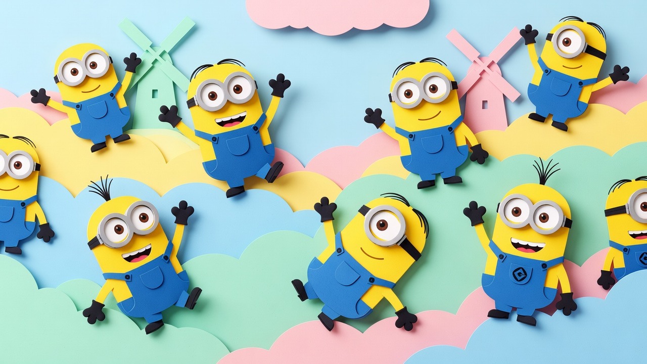 Minion Kleurplaten