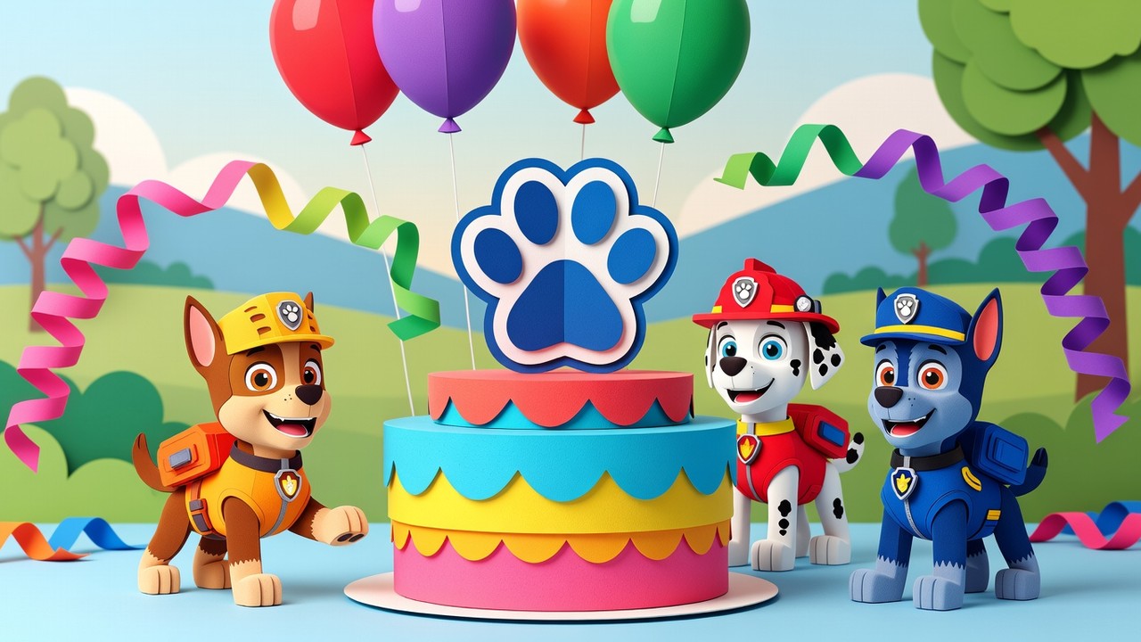 Paw Patrol Verjaardag Kleurplaten
