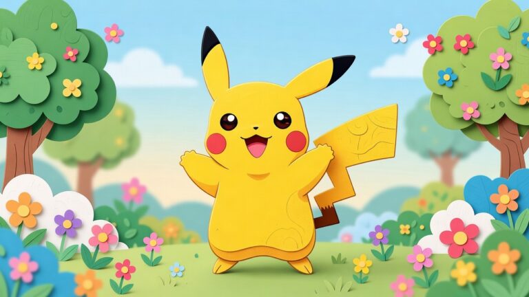 Pikachu Kleurplaten