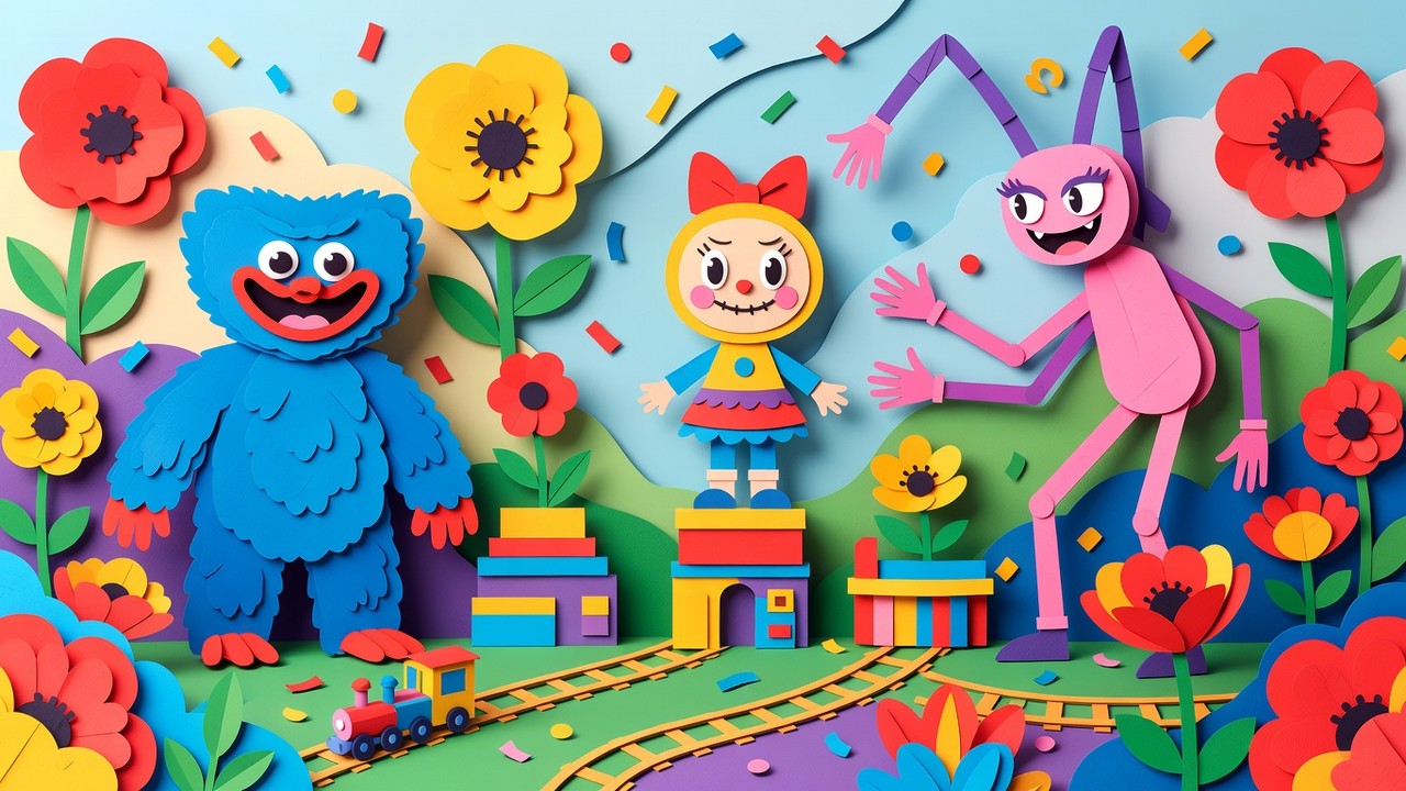 Poppy Playtime Kleurplaten