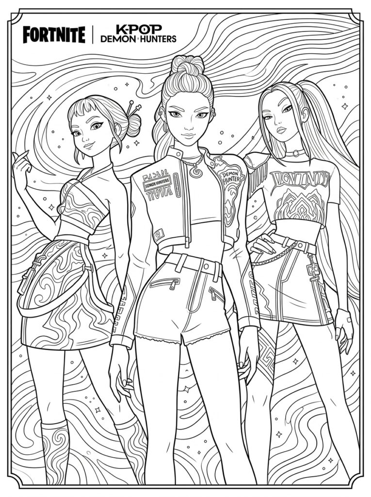 Rumi met twee KPop demon hunters