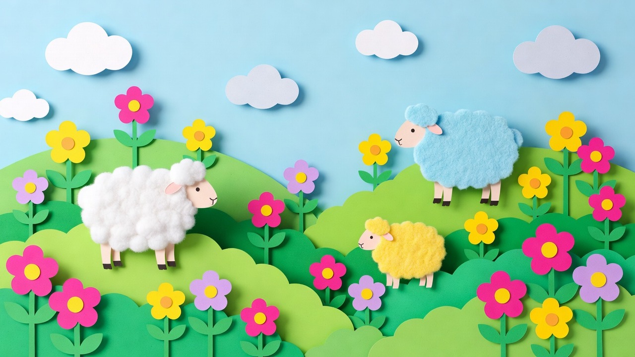 Schaap Kleurplaten