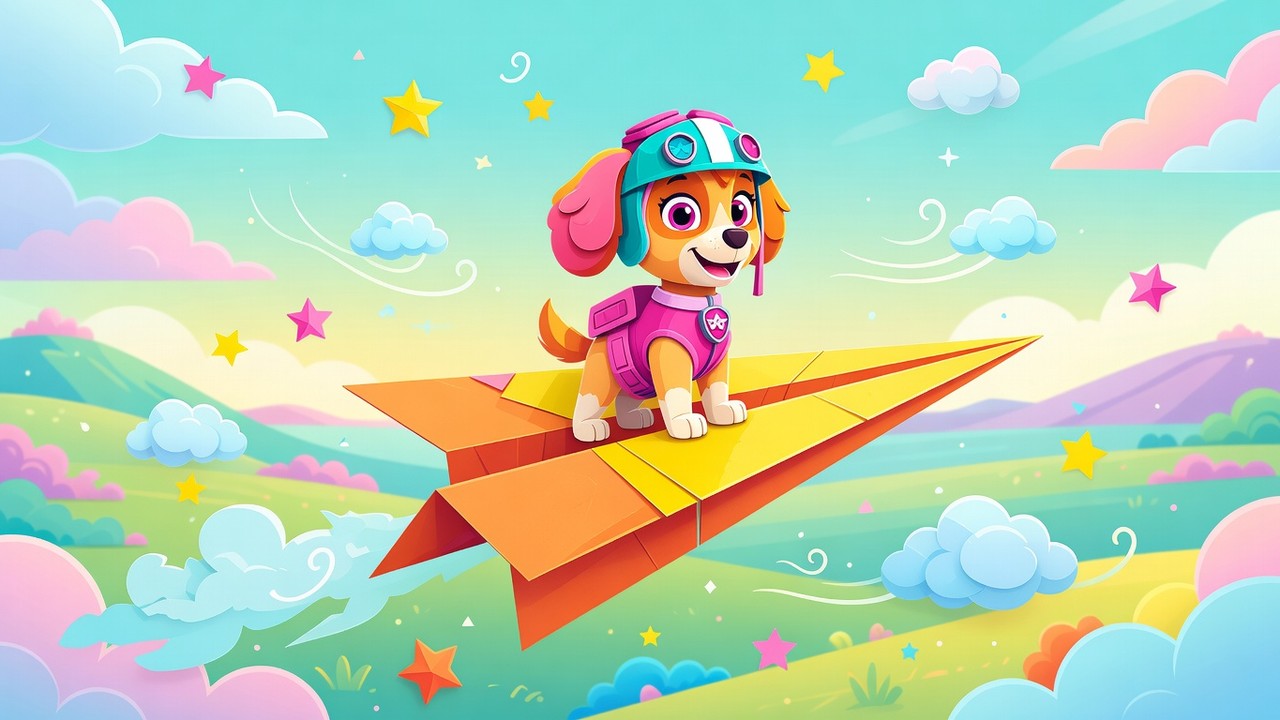 Skye Paw Patrol Kleurplaten