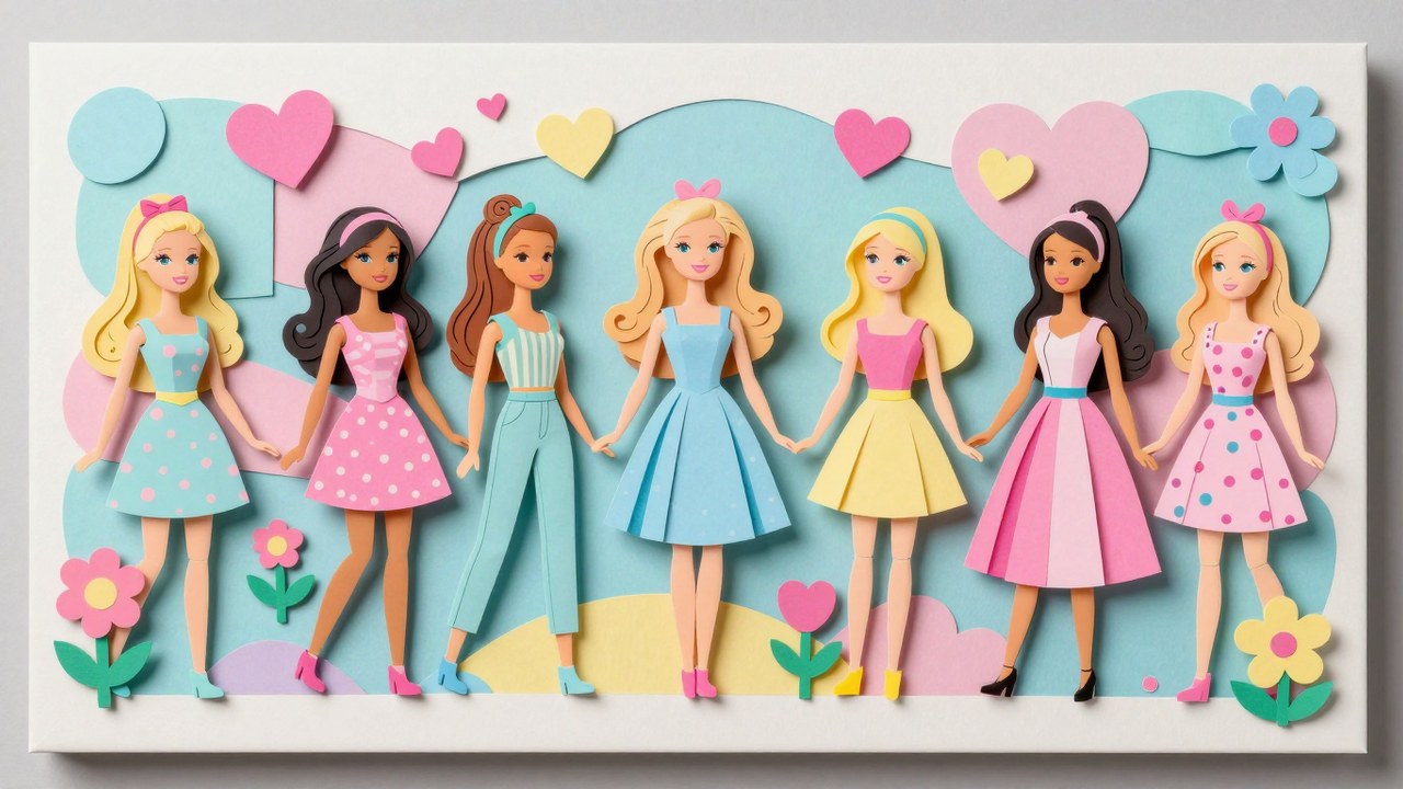 Barbie Kleurplaten