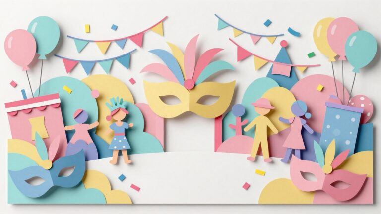 Carnaval Kleurplaten