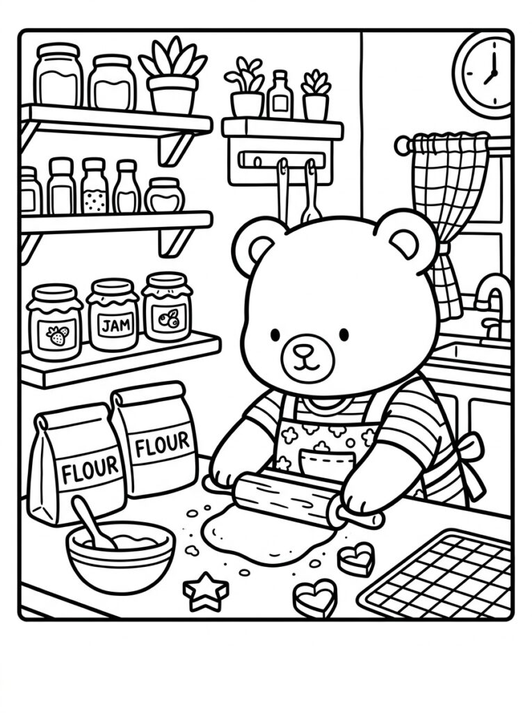 Coco Wyo Kleurplaten (Gratis PDF Printables) 14 - gratis kleurplaat om te printen