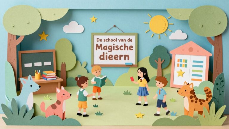 De school van de magische dieren Kleurplaten