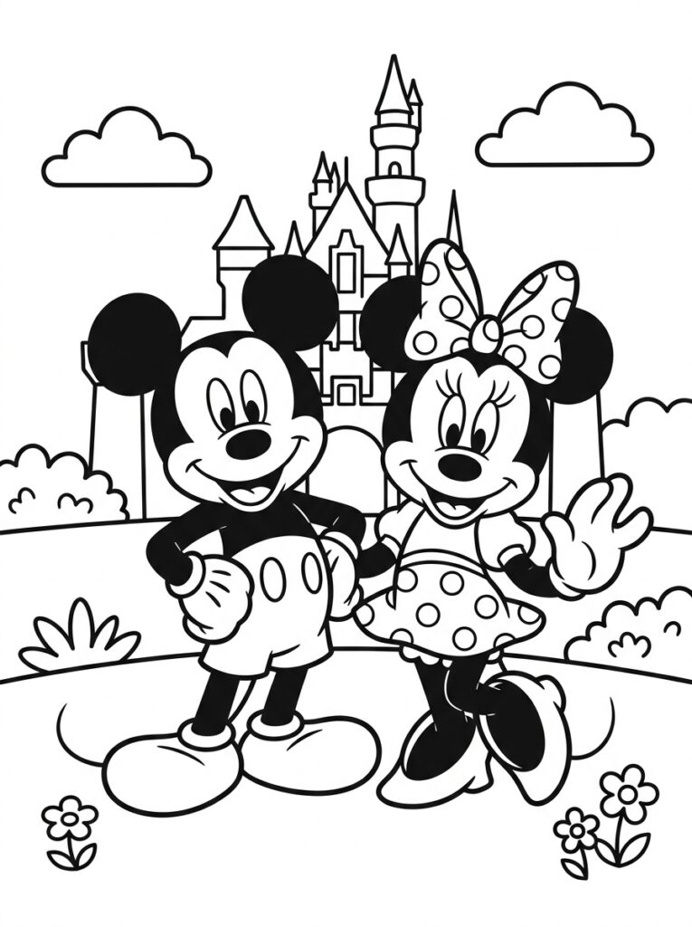 Disney Kleurplaten (Gratis PDF Printables) 23 - gratis kleurplaat om te printen