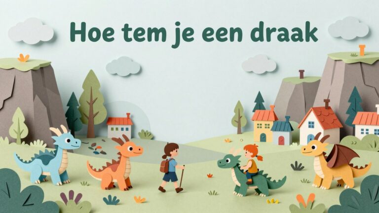 Hoe tem je een draak Kleurplaten