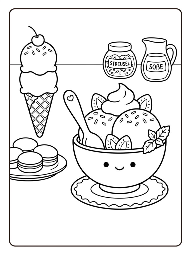 IJs Kleurplaten (Gratis PDF Printables) 15 - gratis kleurplaat om te printen