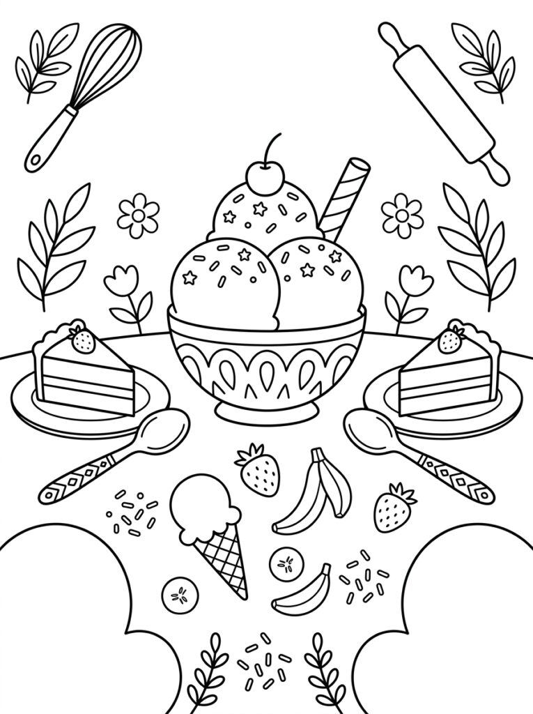 IJs Kleurplaten (Gratis PDF Printables) 16 - gratis kleurplaat om te printen