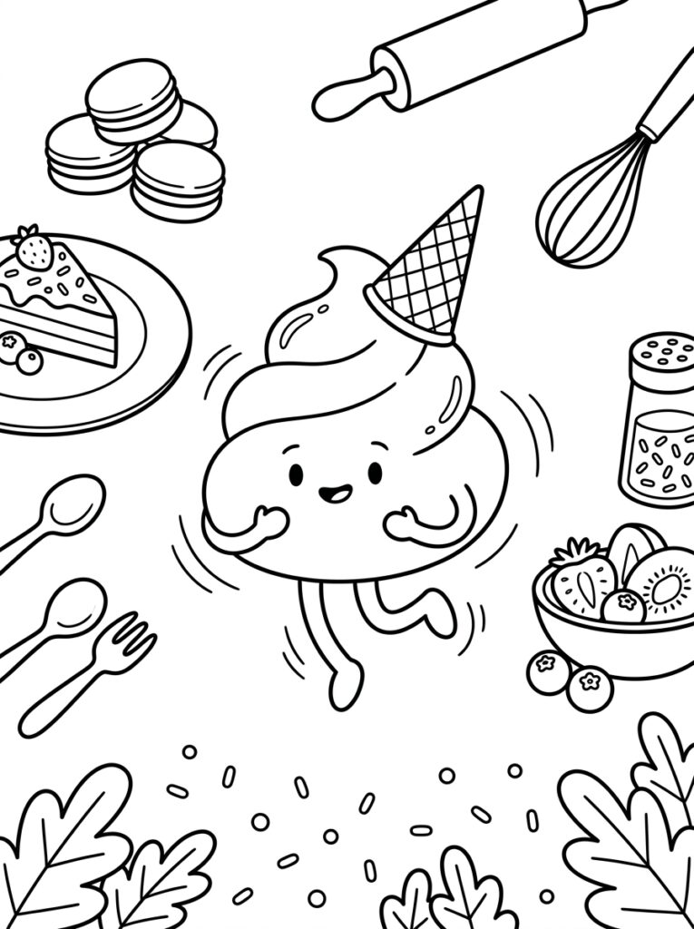 IJs Kleurplaten (Gratis PDF Printables) 25 - gratis kleurplaat om te printen