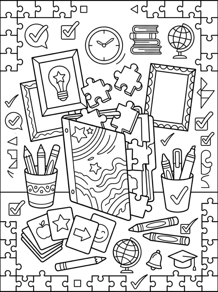 Kleurplaten van Foto's (Gratis PDF Printables) 08 - gratis kleurplaat om te printen
