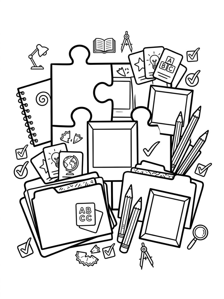 Kleurplaten van Foto's (Gratis PDF Printables) 25 - gratis kleurplaat om te printen