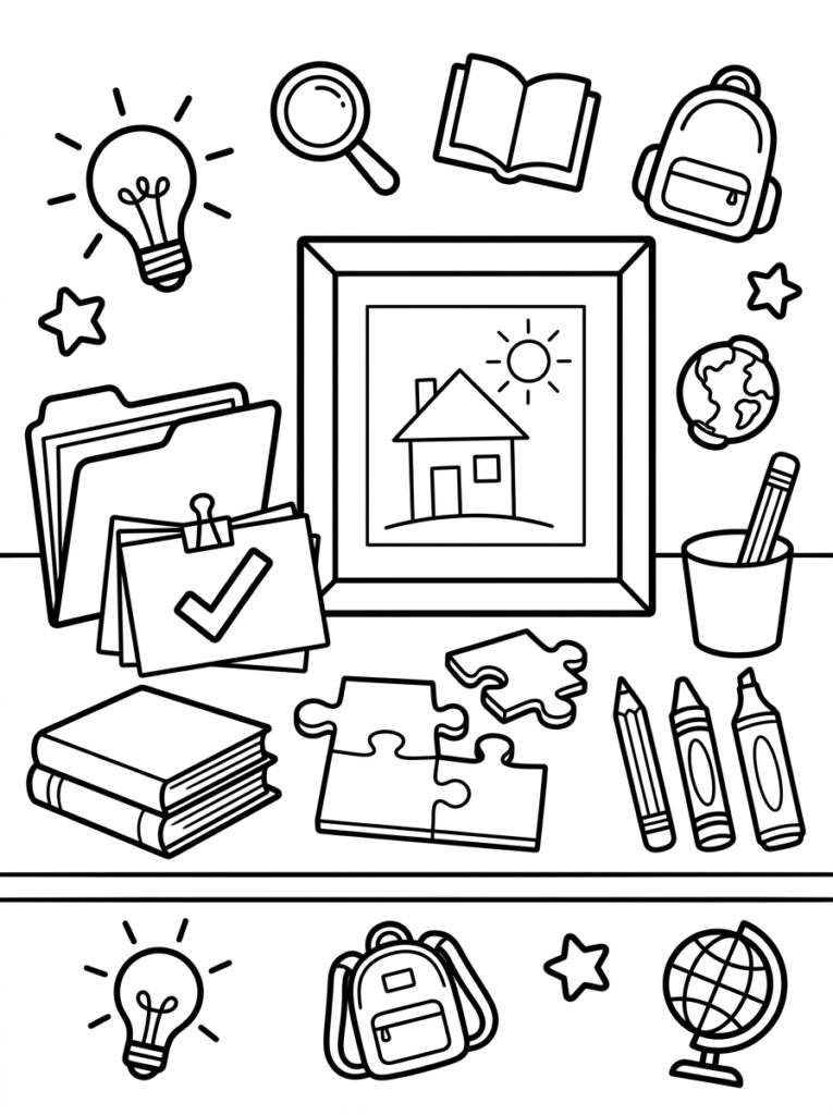 Kleurplaten van Foto's (Gratis PDF Printables) 28 - gratis kleurplaat om te printen