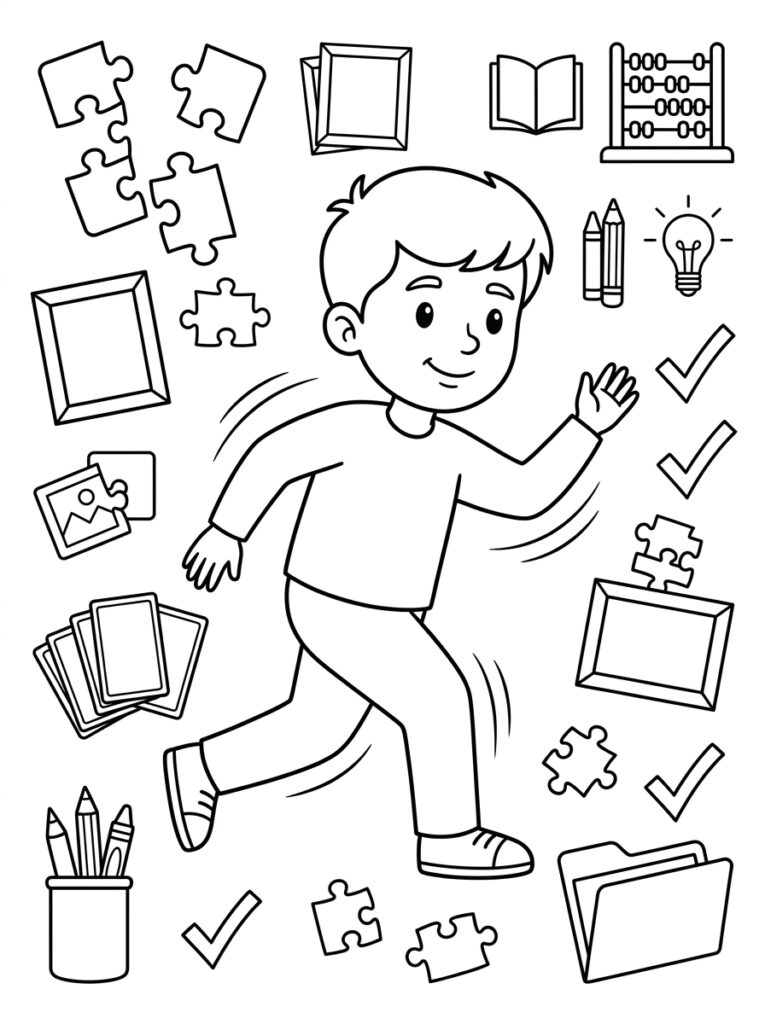 Kleurplaten van Foto's (Gratis PDF Printables) 32 - gratis kleurplaat om te printen