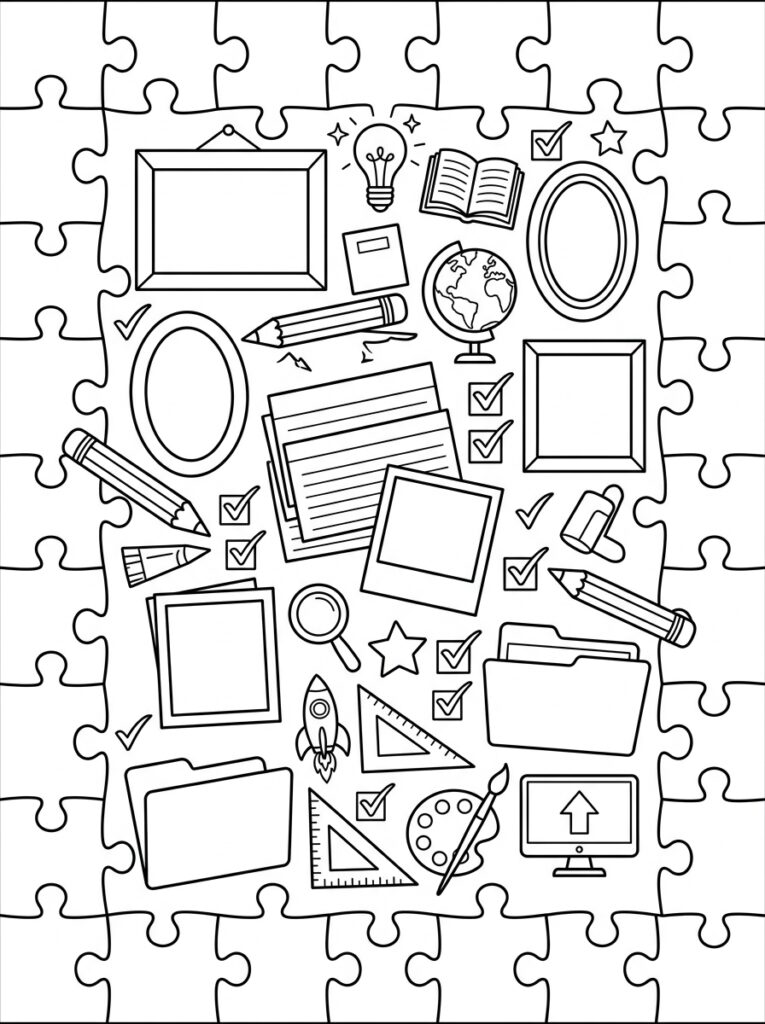 Kleurplaten van Foto's (Gratis PDF Printables) 40 - gratis kleurplaat om te printen