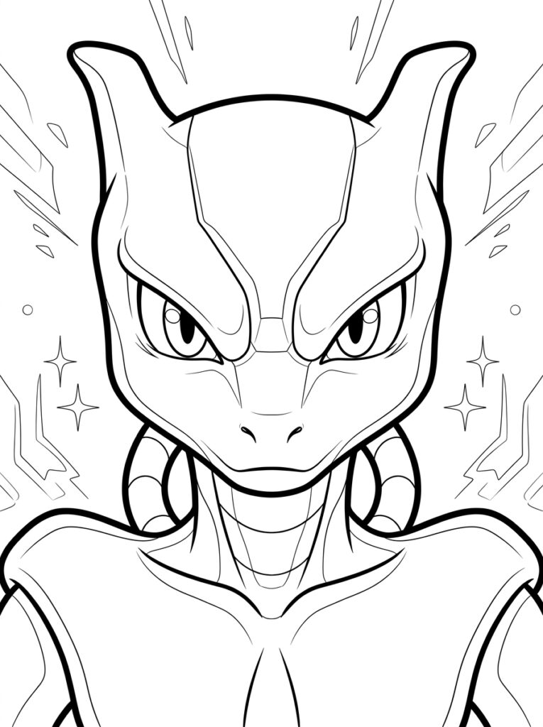 Legendarische Pokemon Kleurplaten (Gratis PDF Printables) 34 - gratis kleurplaat om te printen
