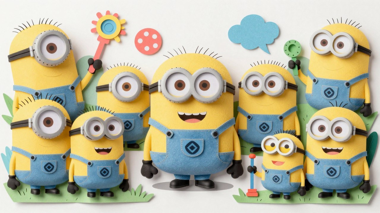 Minions Kleurplaten