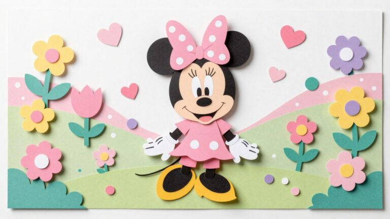 Minnie Mouse Kleurplaten