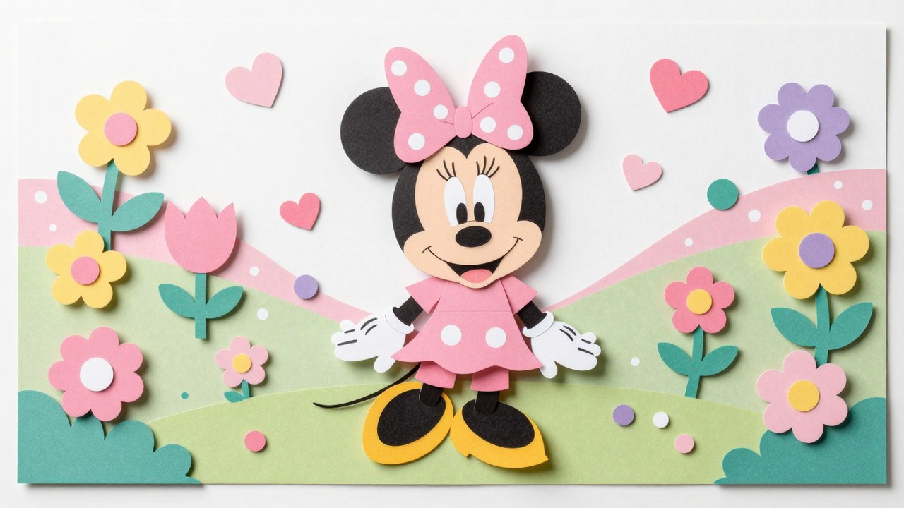 Minnie Mouse Kleurplaten