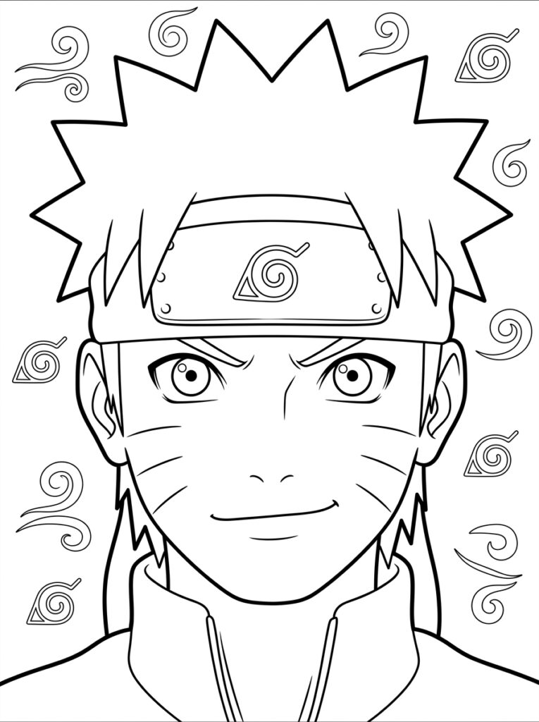 Naruto Kleurplaten (Gratis PDF Printables) 25 - gratis kleurplaat om te printen