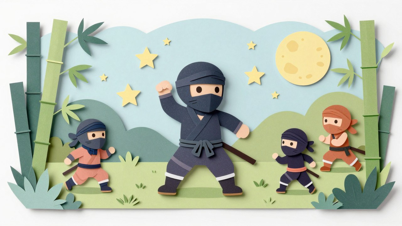 Ninja Kleurplaten