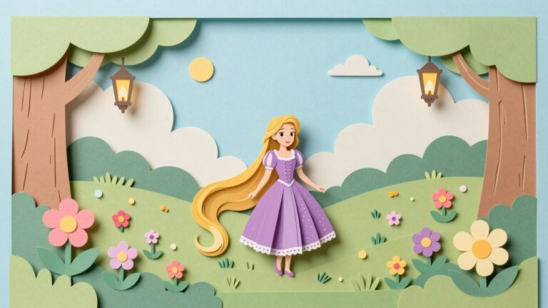 Rapunzel Kleurplaten om te printen